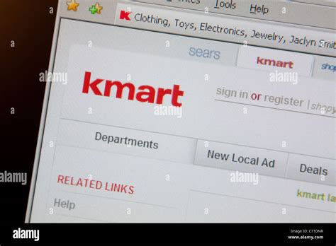 kmart online shopping website.